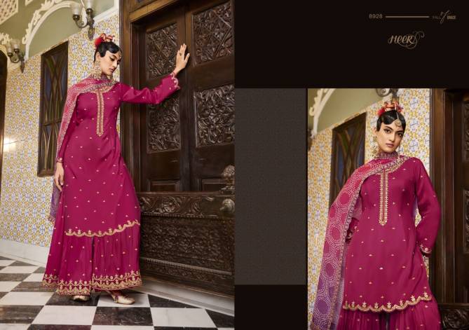 Heer Nohreen By Kimora 8921-8928 Wedding Salwar Suit Collection